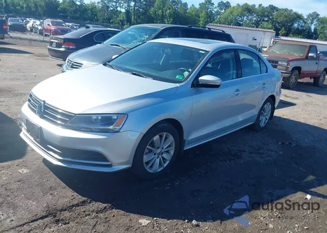 2015 Volkswagen Jetta 1.8T Se из США, поврежденный, VIN 3VWD17AJ4FM323906